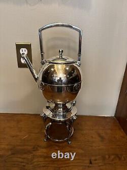 Antique Gorham Silver Plate Coffee Tea Urn Tilt / Neo Classical