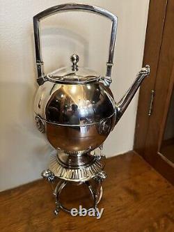 Antique Gorham Silver Plate Coffee Tea Urn Tilt / Neo Classical