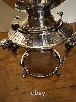 Antique Gorham Silver Plate Coffee Tea Urn Tilt / Neo Classical