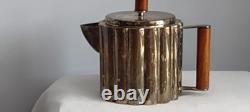 Antique Ilonka Karasz Silver Plate Tea Pot