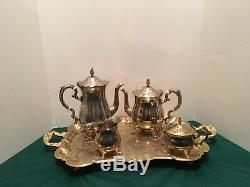 Antique International Gold Plated and Silver Plated Coffee & Tea Service