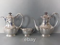 Antique J Deakin Silver Plate Tea Coffee Service Sheffield 1897 EPNS 5 pc Set