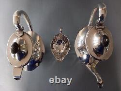 Antique J Deakin Silver Plate Tea Coffee Service Sheffield 1897 EPNS 5 pc Set