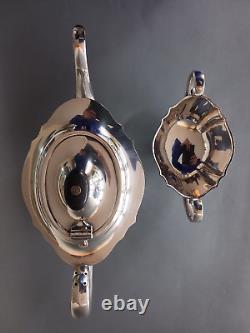 Antique J Deakin Silver Plate Tea Coffee Service Sheffield 1897 EPNS 5 pc Set