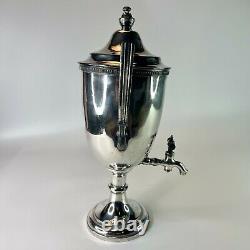 Antique Manhattan NY Silver Plate Co. Samovar Hot Water Coffee Tea Urn Trophy