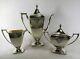 Antique Masonic Eye 150th Anniversary Adoration Silver Plate Tea Set Lodge 36