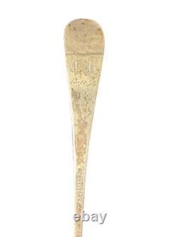 Antique Norwegian A. Westerbom 1892 Silver Plate Tea Strainer Beautiful