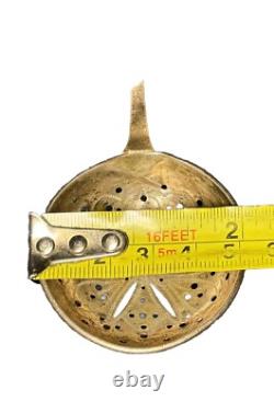 Antique Norwegian A. Westerbom 1892 Silver Plate Tea Strainer Beautiful