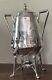 Antique Ornate Reed & Barton Silver Plate Tea Samovar 14 Tall Dated 1868