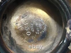 Antique Ornate Rogers Smith & Co New Haven Conn. Silver Plate Tea Pot No. 1830