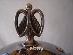 Antique Pairpoint Quadruple Plate #317 Repousse Grapes & Vine Coffee/tea Set