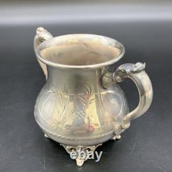 Antique Pairpoint Quadruple Plate Silver Tea Set Victorian Elegance & Charm