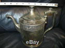 Antique REED & BARTON Tea Set 2940 Silver plated