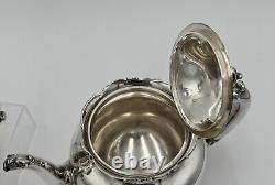 Antique Reed And Barton Silver Soldered Plate Tea Set