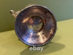 Antique Reed & Barton 2856 7 Coffee / Tea Pot Repousse Silver Plate Beautiful