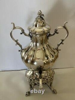 Antique Reed & Barton 88oz Silverplate Winthrop Tea Dispenser #1796 (CGM019593)