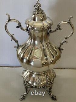 Antique Reed & Barton 88oz Silverplate Winthrop Tea Dispenser #1796 (CGM019593)