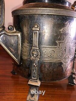 Antique Reed & Barton Pre-1869 Tea Pot 5/Good Condition/Rare-Aesthetic Movement
