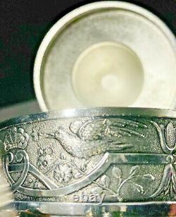 Antique Reed & Barton Silver Plate 6 Piece Art Nouveau Tea Set #2710