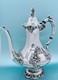 Antique Reed Barton Silver Plate Large King Francis Tea Pot Coffee Pot Hot 1650