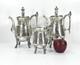 Antique Reed & Barton Silverplate Aesthetic 3 Piece Tea Coffee Creamer Set