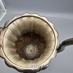 Antique Reed & Barton Victorian Silverplate 4-Piece Tea Set Hollowware 1919 Rare