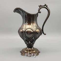 Antique Reed & Barton Victorian Silverplate 4-Piece Tea Set Hollowware 1919 Rare