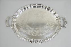 Antique Reed & Barton Winthrop Silver Plated Tea Set with Webster Wilcox Tray