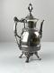 Antique Rogers Smith & Co. Quadruple Meriden Ct. Silverplate Tea Coffee Pot 1924