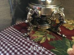 Antique Samovar Coffee Pot Or Tea Pot Silver On Copper Sheridan