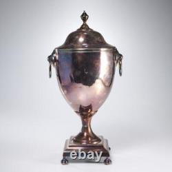 Antique Sheffield Silver Plate 19th Century Hot Water Tea Drink Urn Dispenser B