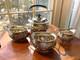 Antique Sheffield Silver Plated Tea Set Repousse 1920's 4 Pcs