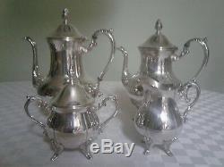 Antique Sheridan Taunton Silver Plated Coffee/Tea Set