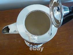 Antique Silver EPBM Tea Pot, coffee Pot, Sugar Bowl, Cream Jug. Maple & Co. Ltd