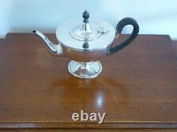 Antique Silver EPBM Tea Pot, coffee Pot, Sugar Bowl, Cream Jug. Maple & Co. Ltd