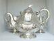 Antique Silver Plate(plated) Martin & Hall English Victorian Tea Service Set