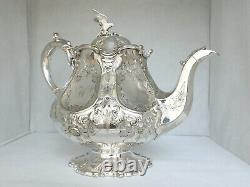 Antique Silver Plate(Plated) Martin & Hall English Victorian Tea Service set