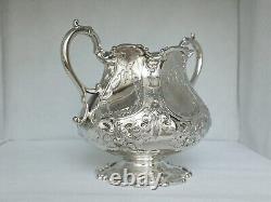 Antique Silver Plate(Plated) Martin & Hall English Victorian Tea Service set