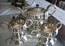 Antique Silver Plate Tea Set