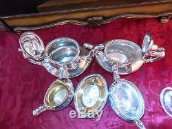 Antique Silver Plate Tea Set Coffee Service Set By Gorham Circa 1916