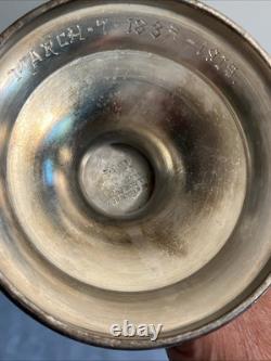 Antique Silver Plate Tea Set / Service By Wallace Bros Silver Co, Monogrammed