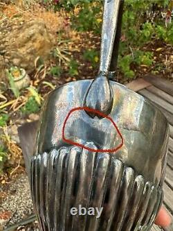 Antique Silver Plate Victorian Spirit Kettle/Tea Pot with Stand and Burner