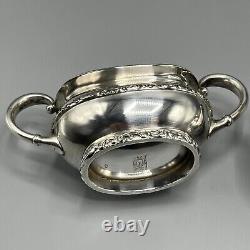 Antique Silver Plated Bachelor Teapot Tea Set Sugar Bowl Creamer Jug Rogers Bros