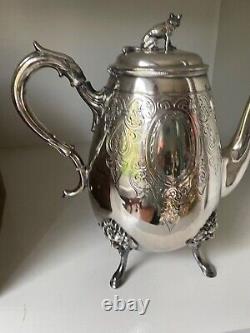 Antique Silver Plated Charles Casper Tea Pot
