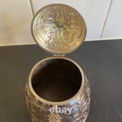 Antique Silver Plated Coffee /Tea Set Ornate Repousse Made In England