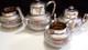 Antique Silver Plated Tea Service Set Simpson Hall Miller & Co, Quadruple