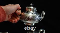 Antique Silver Plated Tea Service Set Simpson Hall Miller & Co, Quadruple
