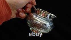 Antique Silver Plated Tea Service Set Simpson Hall Miller & Co, Quadruple