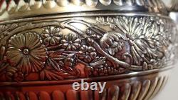 Antique Silver Plated Tea Service Set Simpson Hall Miller & Co, Quadruple