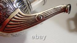 Antique Silver Plated Tea Service Set Simpson Hall Miller & Co, Quadruple